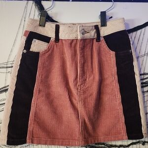 ✨️Topshop Corduroy Mini Skirt in Pink, Plum & Light Pink✨️